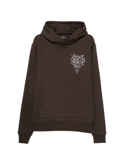 AMIRI Lasso crystal-embellished hoodie