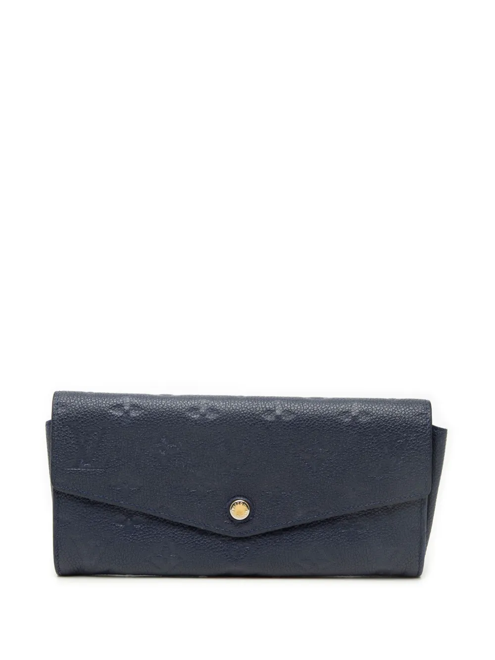 Louis Vuitton Pre-Owned 2013 Monogram Empreinte Curieuse Wallet long wallets - Blu