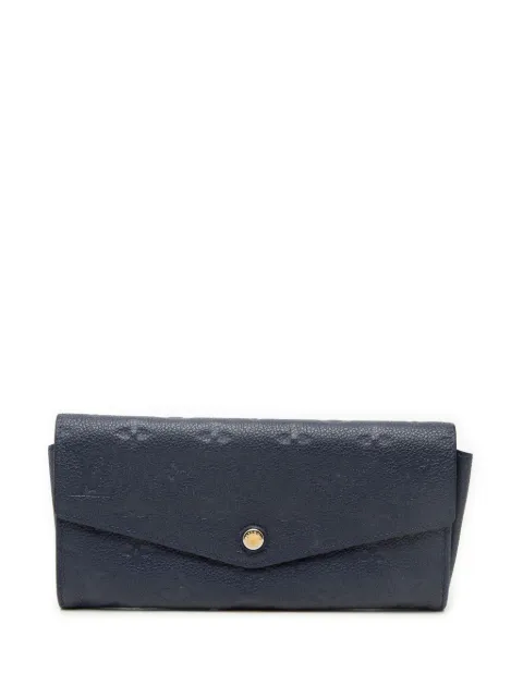 Louis Vuitton Pre-Owned cartera Curieuse grande con Monogram Empreinte 2013