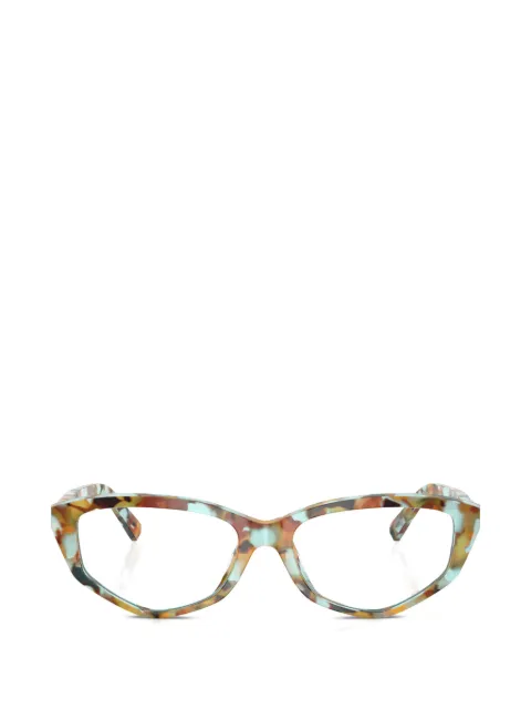 Tiffany & Co Eyewear geometric-frame patterned glasses