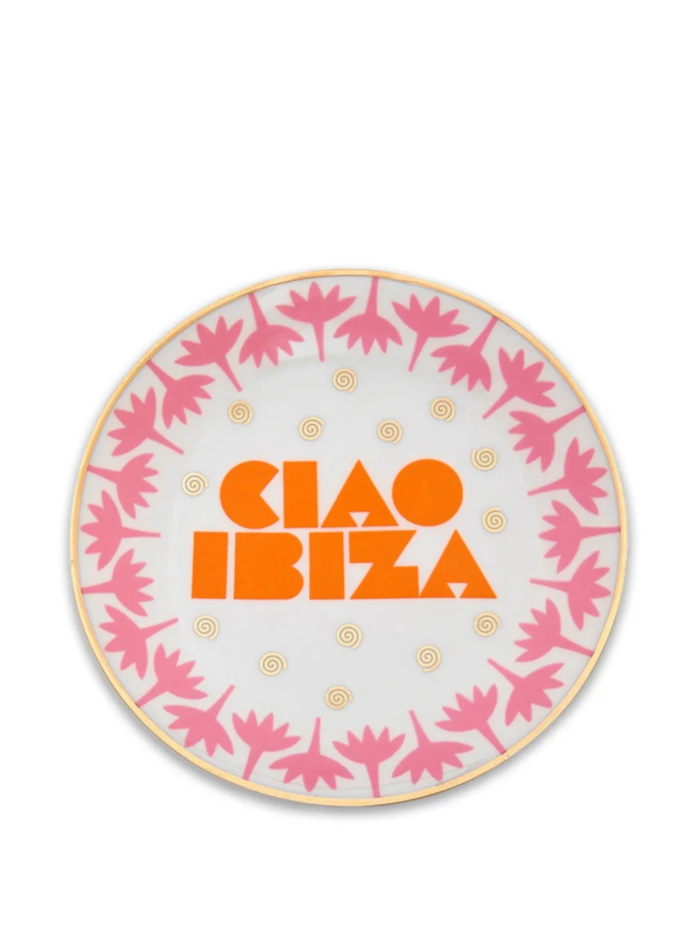Bitossi Home Ciao Ibiza round plate - Bianco
