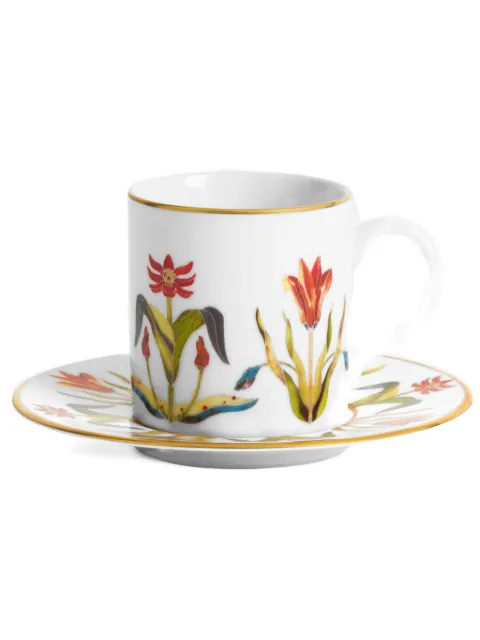 L'Objet Grand Tour espresso cup and saucer set