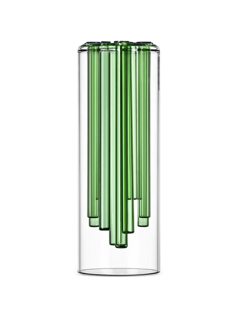 Ichendorf Milano Jelly Vase mit Zylinderröhren - Grün
