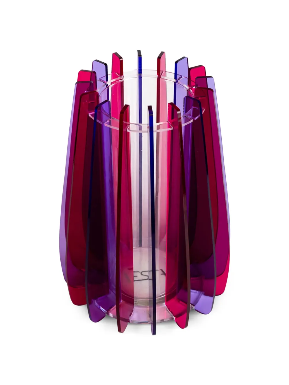 VESTA small Iride modular vase - Rot