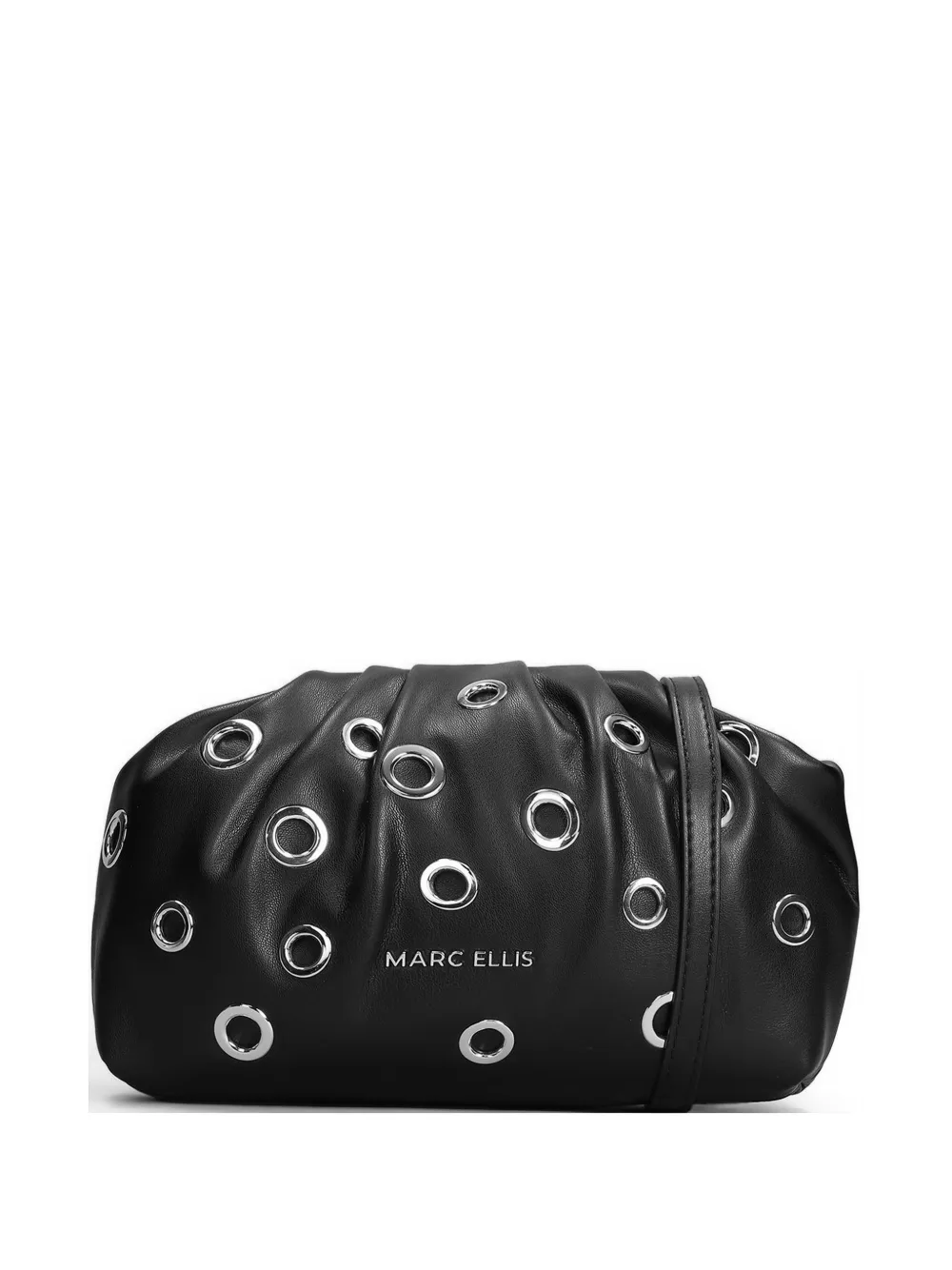 Marc Ellis Borsa a spalla Daphne con occhielli - Nero