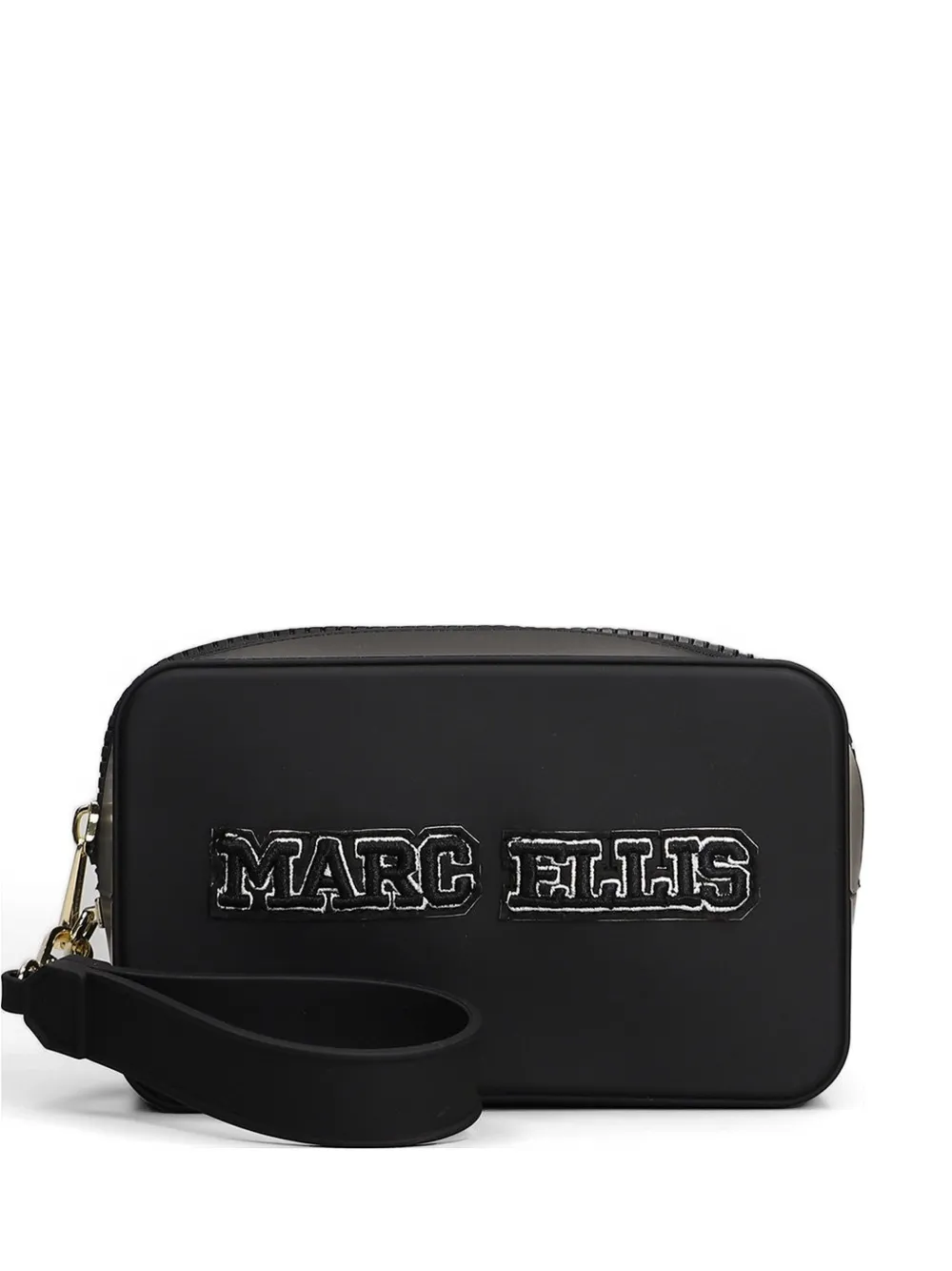 Marc Ellis Flat Sponge Clutch mit Logo-Patch - Schwarz