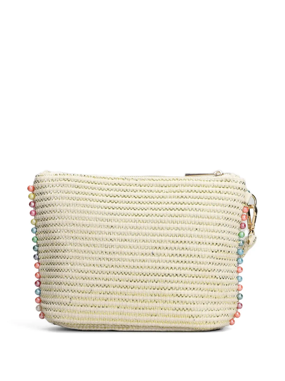 Marc Ellis Cassy Indy clutch verfraaid met kralen Beige