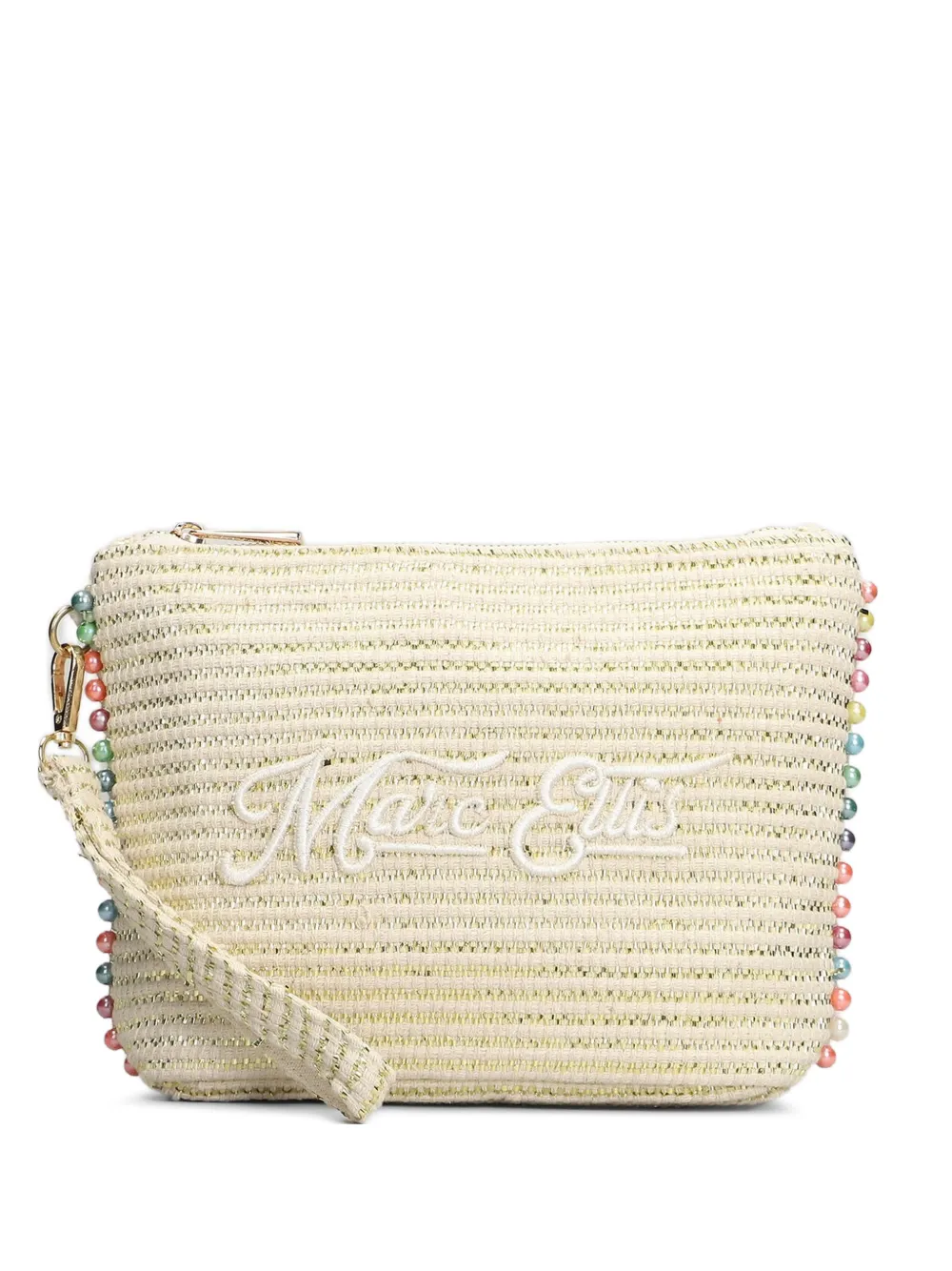 Marc Ellis Clutch Cassy Indy con decorazione - Toni neutri