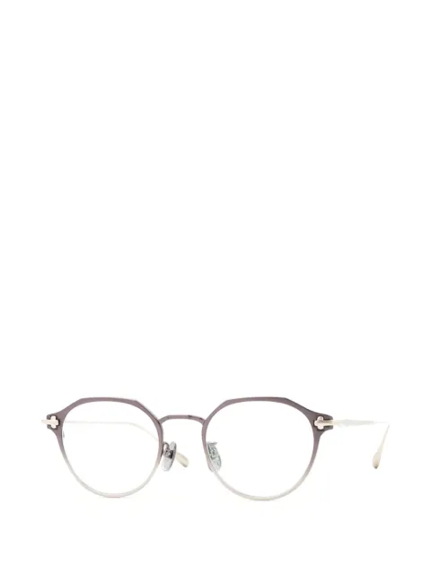 TAYLOR WITH RESPECT Bacchus geometric-frame glasses