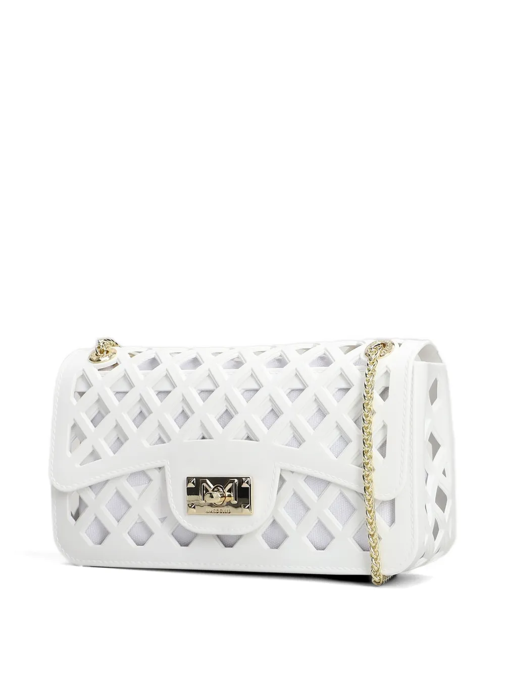 Marc Ellis Flat Basket schoudertas Wit