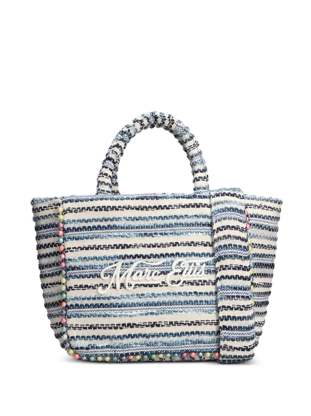 Marc Ellis Borsa a spalla con perline - Blu