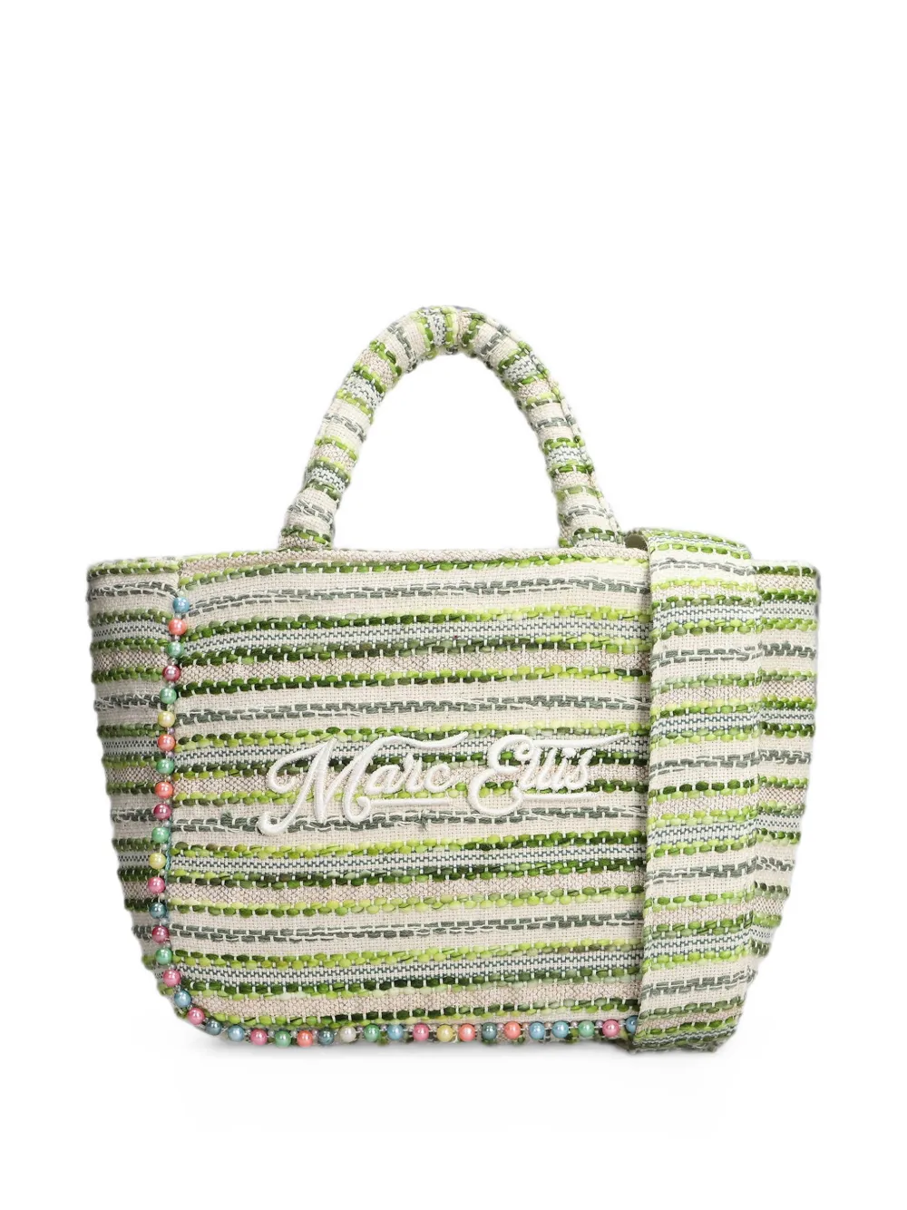 Marc Ellis Borsa a spalla Buby S media con perline - Toni neutri