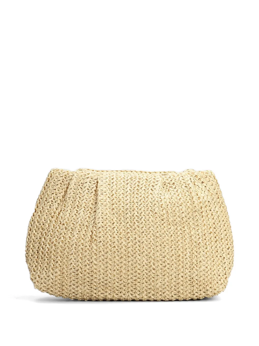 Marc Ellis Buby S. Claire C geweven clutch Beige