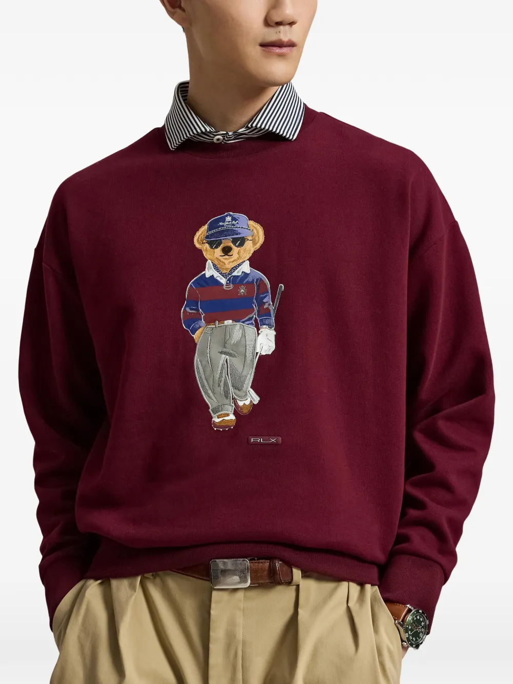 RLX Ralph Lauren Hoodie met print Rood