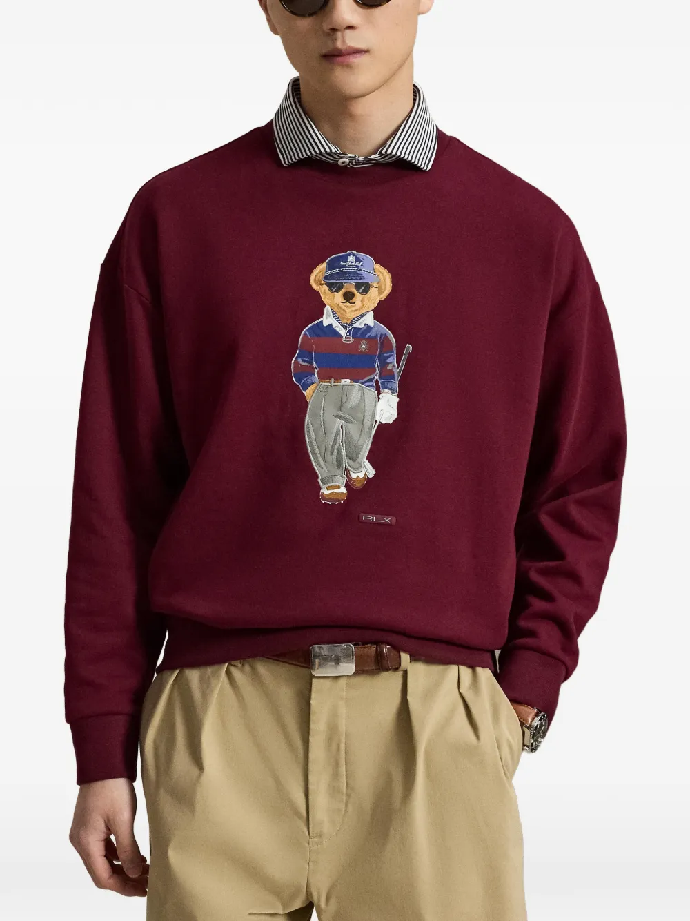 RLX Ralph Lauren Hoodie met print Rood