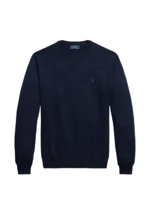Polo Ralph Lauren ロゴインターシャ セーター | ブルー | FARFETCH JP