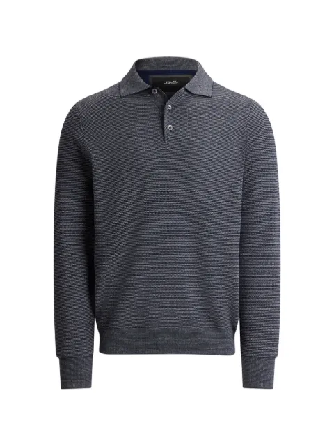 RLX Ralph Lauren striped piqué-knit polo shirt