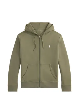 Polo Ralph Lauren ダブルニット ジップアップ パーカー | ブラウン