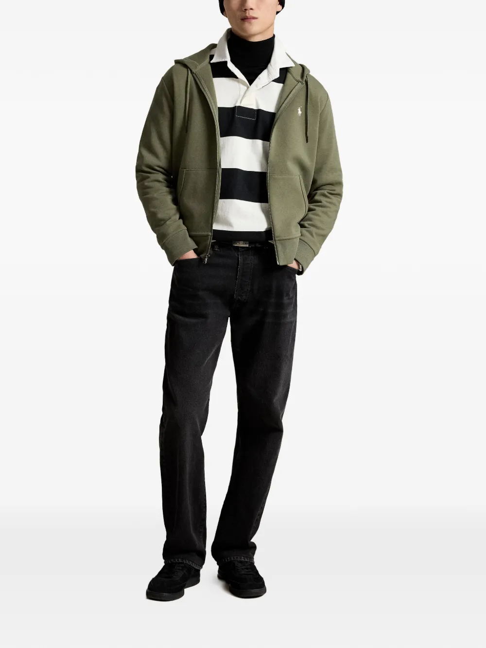 Polo Ralph Lauren Hoodie met borduurwerk Groen