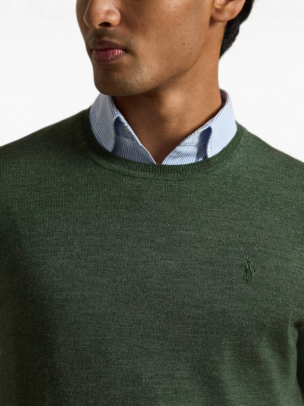 Polo Ralph Lauren Wollen trui met geborduurd Pony-logo Groen