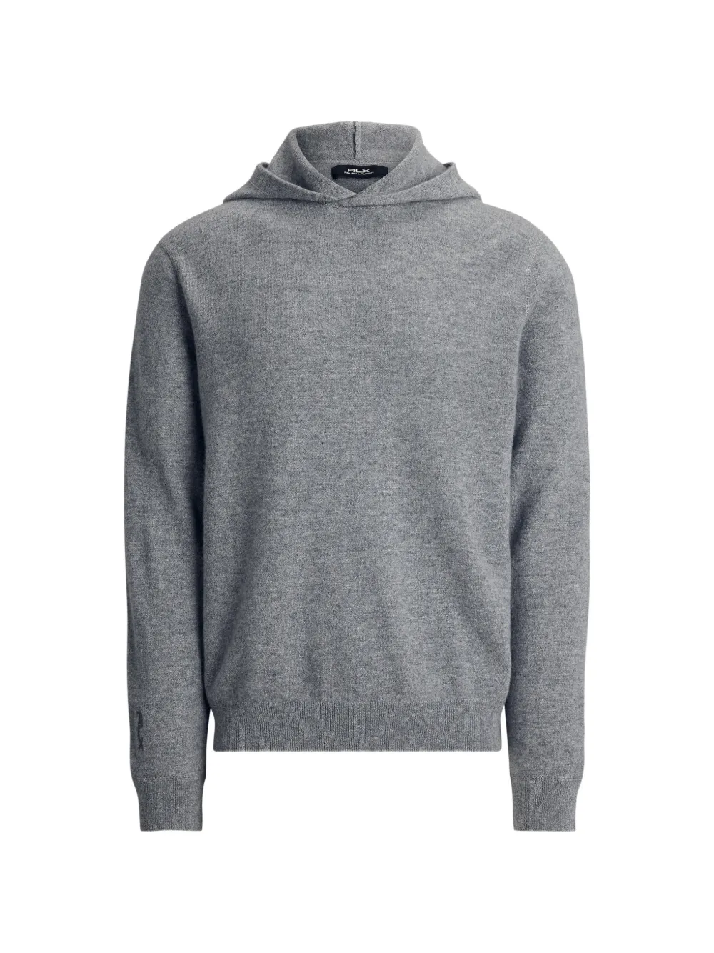 RLX Ralph Lauren Felpa in cashmere con cappuccio - Grigio