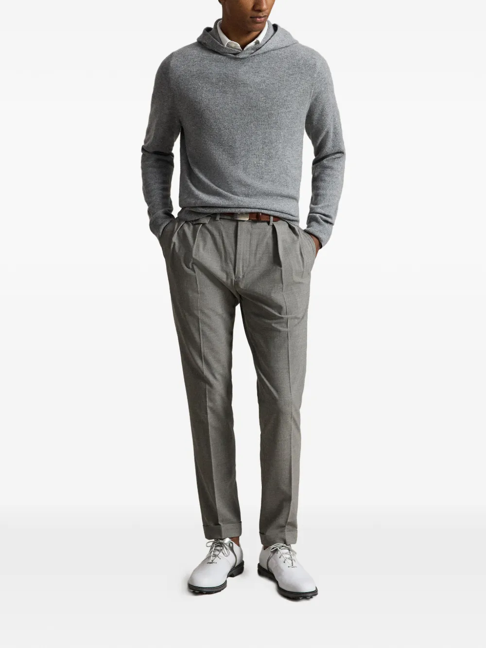 RLX Ralph Lauren Kasjmier hoodie Grijs
