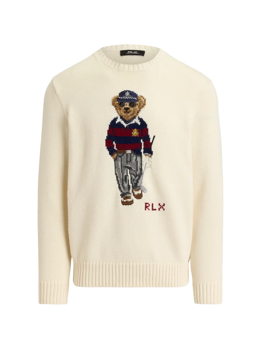 RLX Ralph Lauren Polo Bear Performance Pullover - Nude