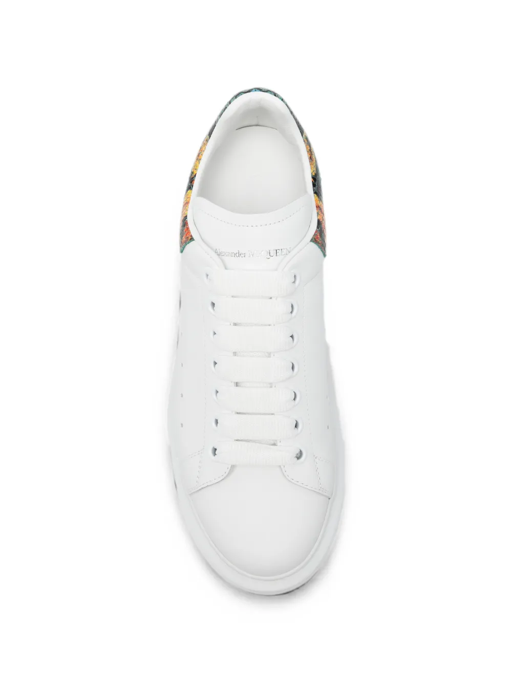 Alexander McQueen Oversized platform sneakers Wit
