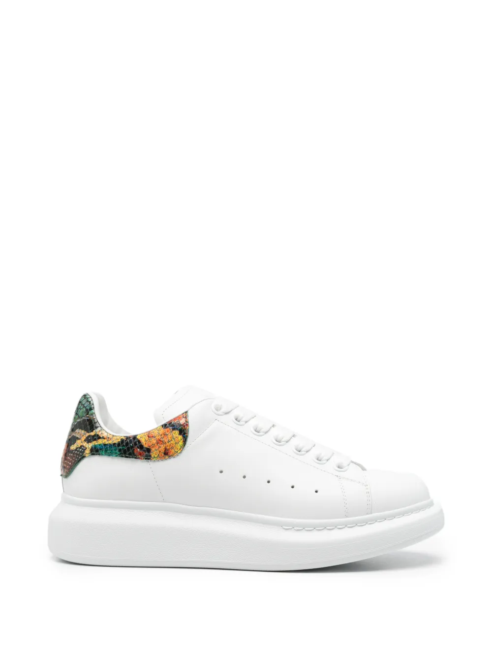 Alexander McQueen Oversized platform sneakers Wit