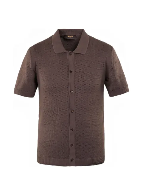 Moorer Lucius-CT12 button-front shirt