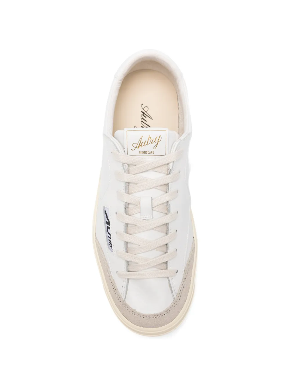 Autry Windscape Low logo-patch sneakers Wit