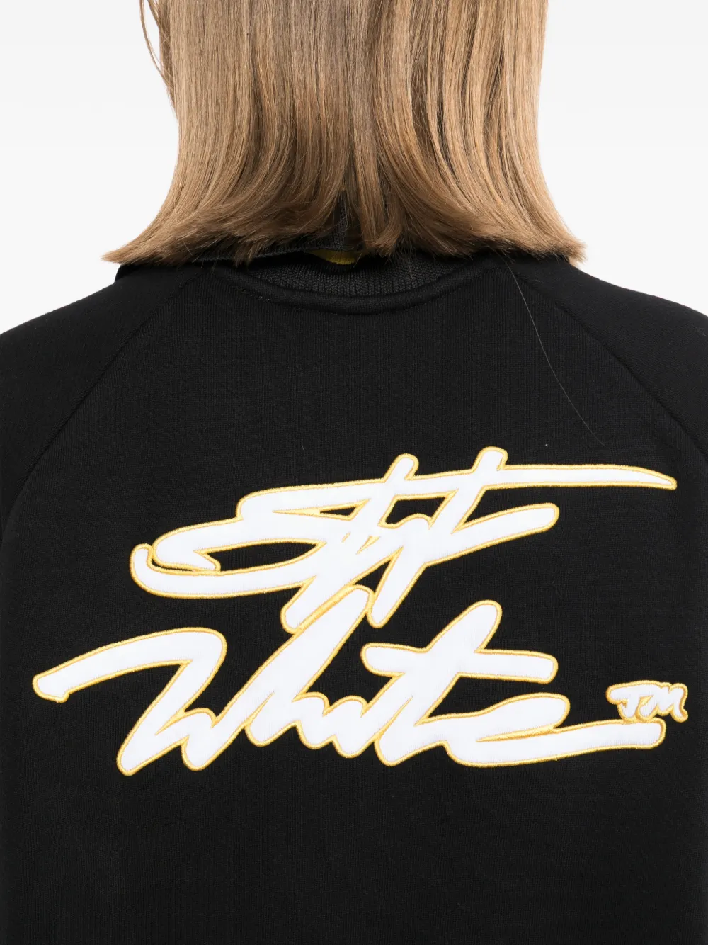 Off-White Polojurk Zwart