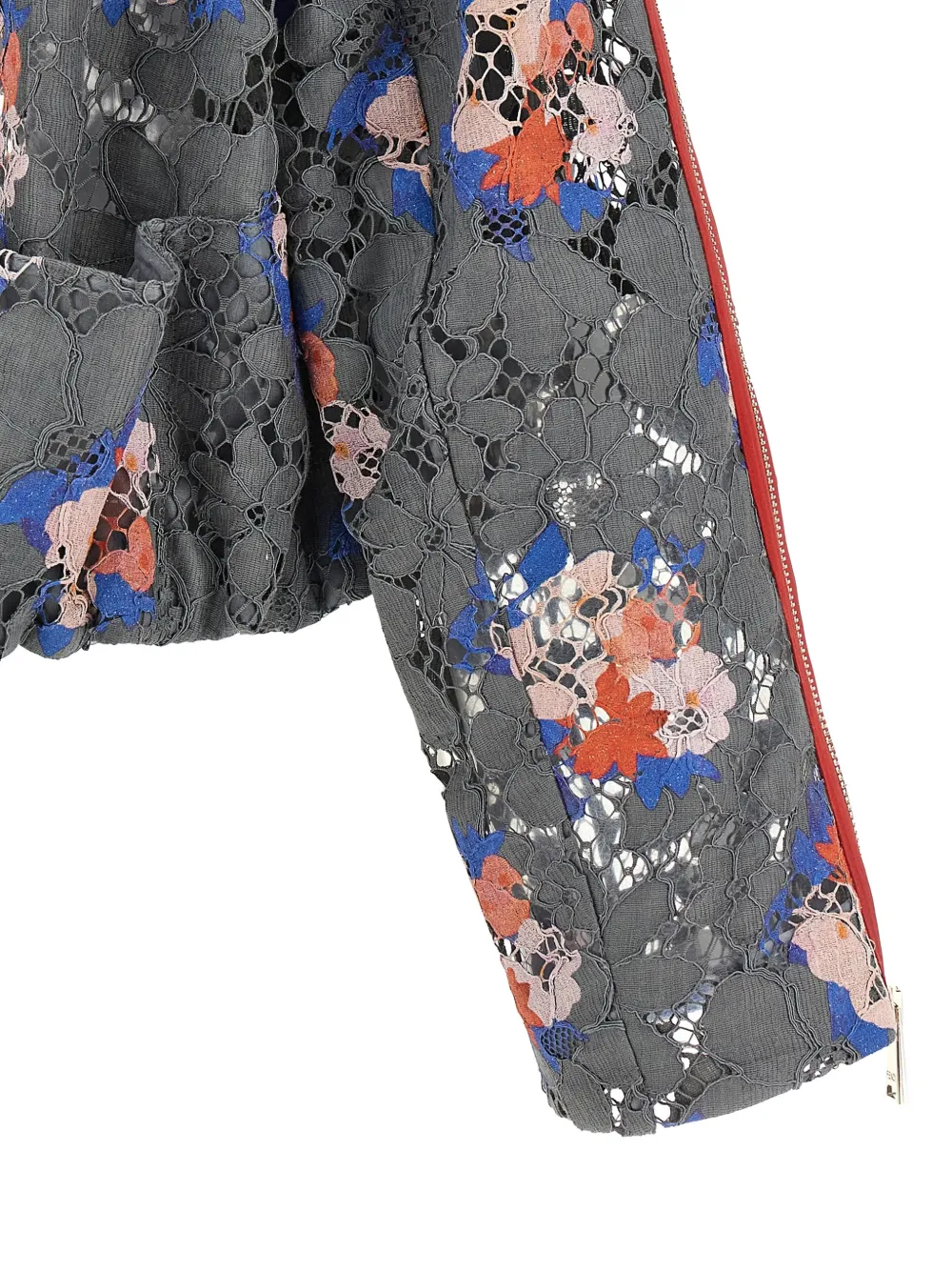 FENDI Jack met kant Grijs