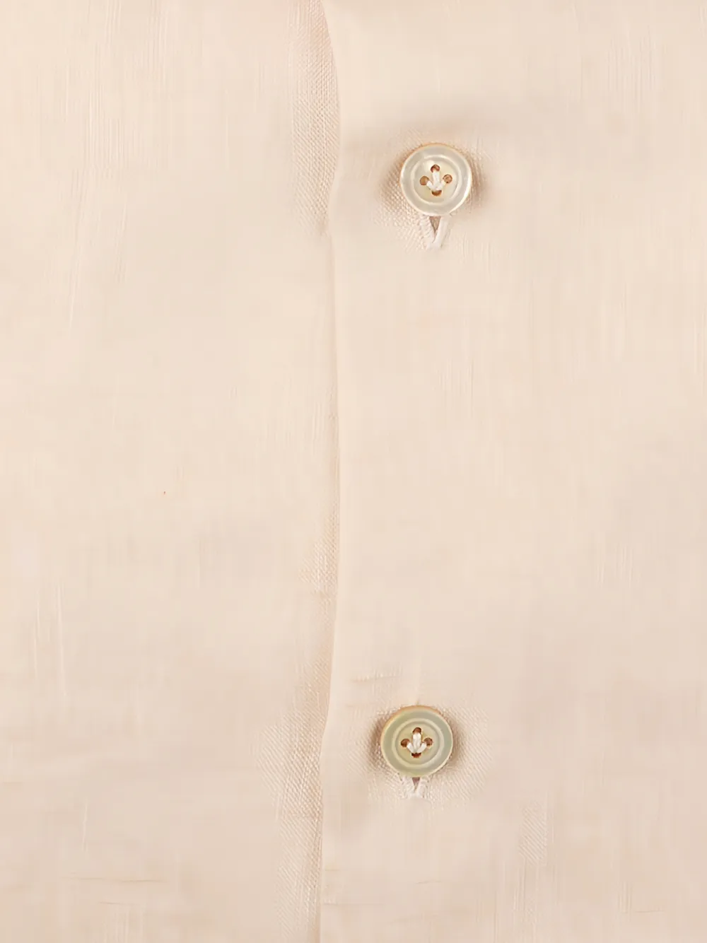 Kiton Linnen overhemd Beige