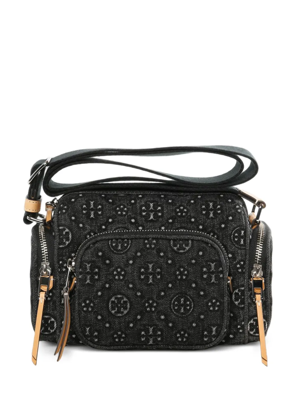 Tory Burch T-Monogram cross-body bag - Schwarz