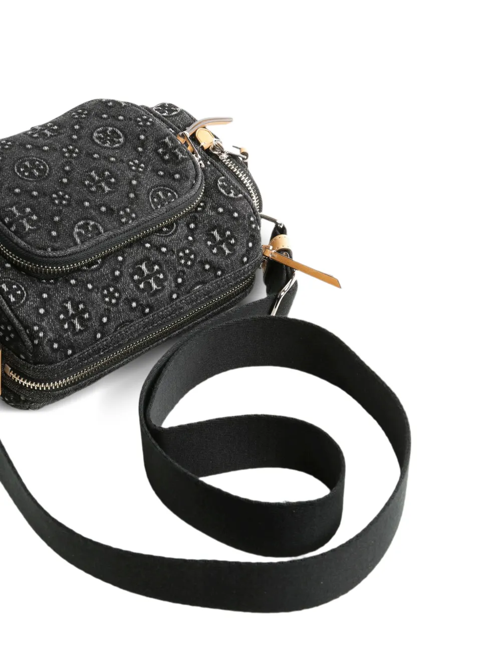 Tory Burch Crossbodytas met T-monogram Zwart