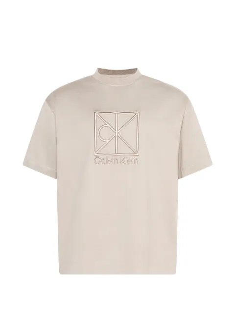 Calvin Klein logo-embroidered T-shirt