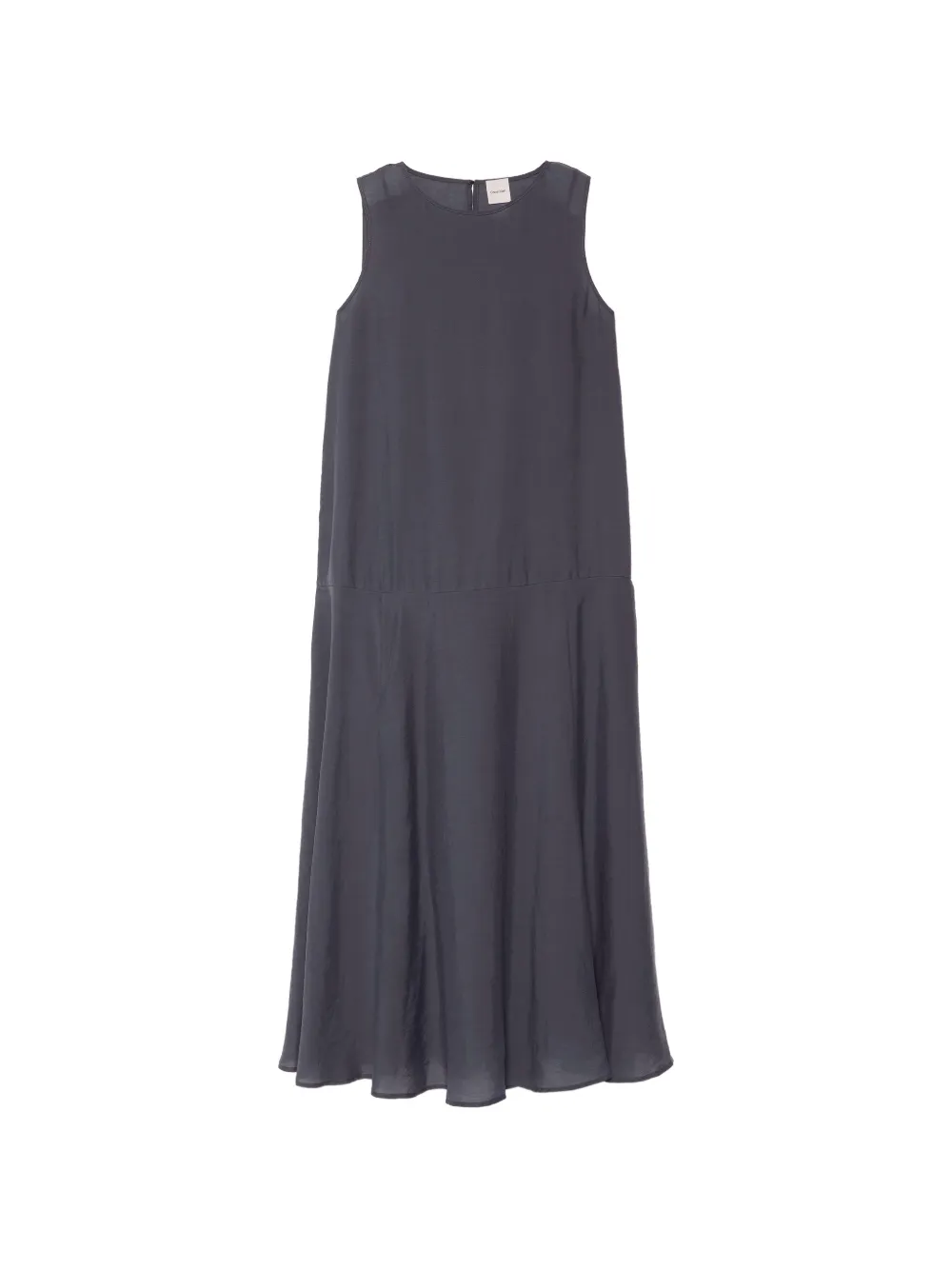 Calvin Klein sleeveless A-line midi dress - Blau