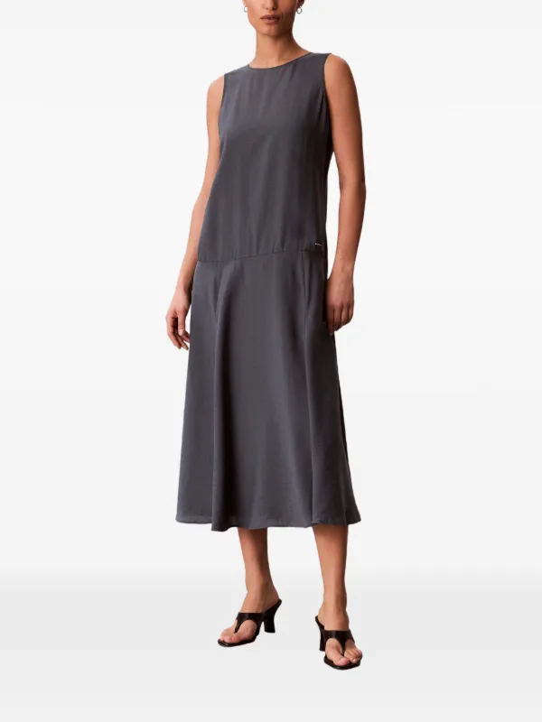 midi calvin klein dresses for women Green Women's Dresses & Skirts