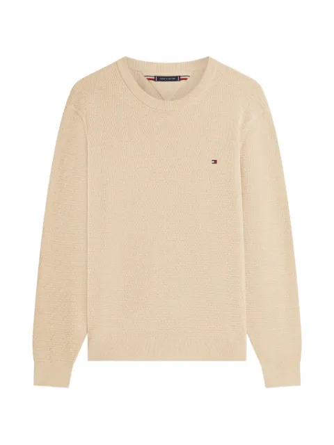 Tommy Hilfiger suéter con logo bordado