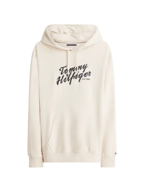 Tommy Hilfiger logo-embroidered hoodie