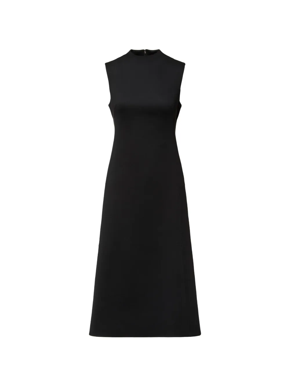 Calvin Klein sleeveless mock-neck midi dress - Nero