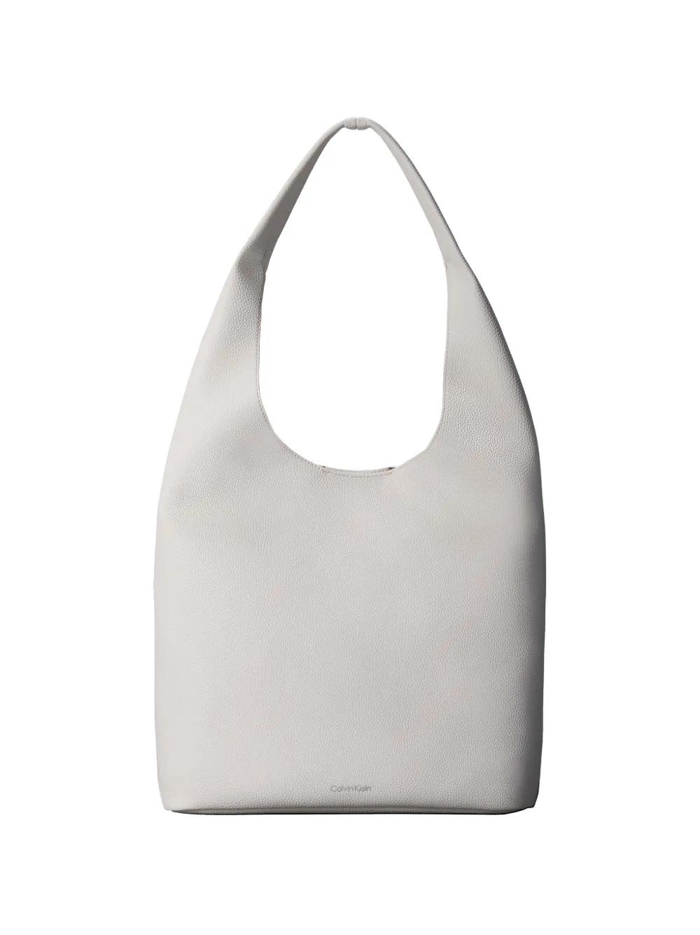 Calvin Klein pebbled shoulder bag - Nude