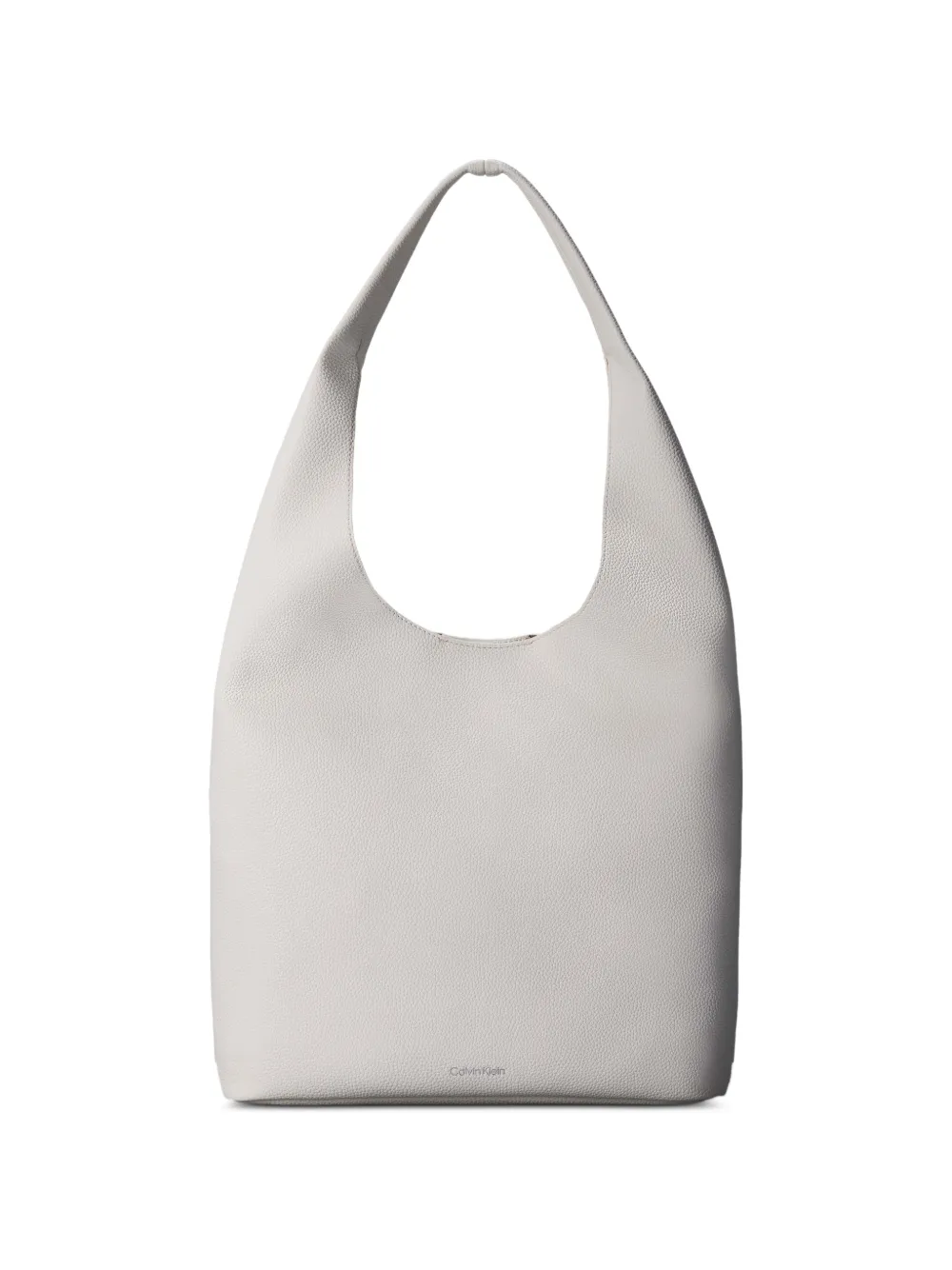 Calvin Klein pebbled shoulder bag - Nude