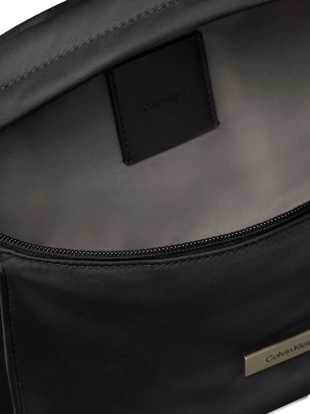 Calvin Klein Heuptas met logoplakkaat Zwart