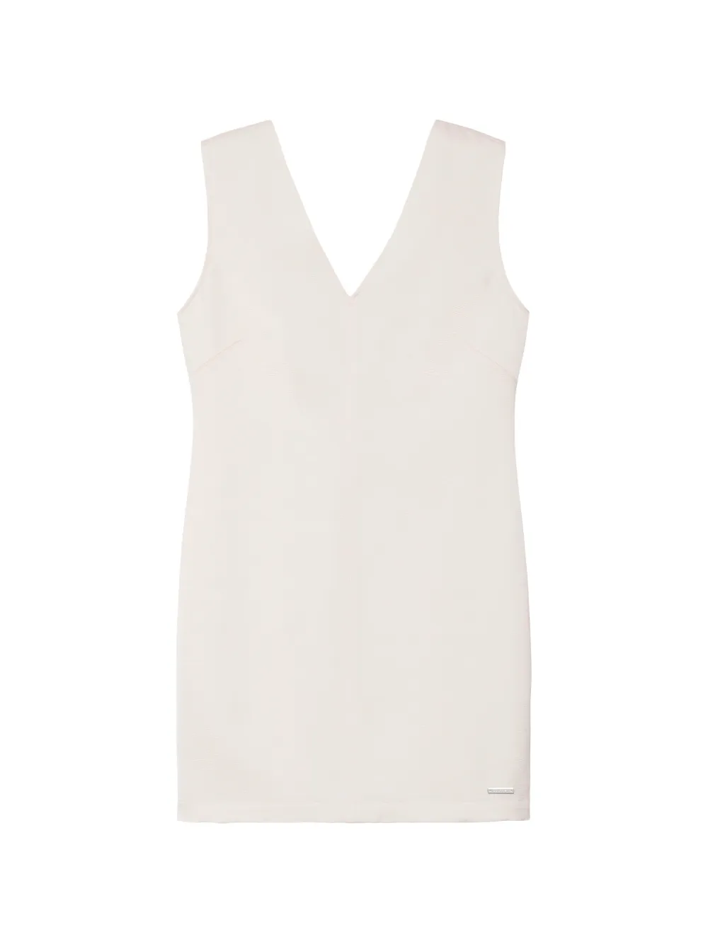 Calvin Klein V-neck sleeveless dress - Toni neutri