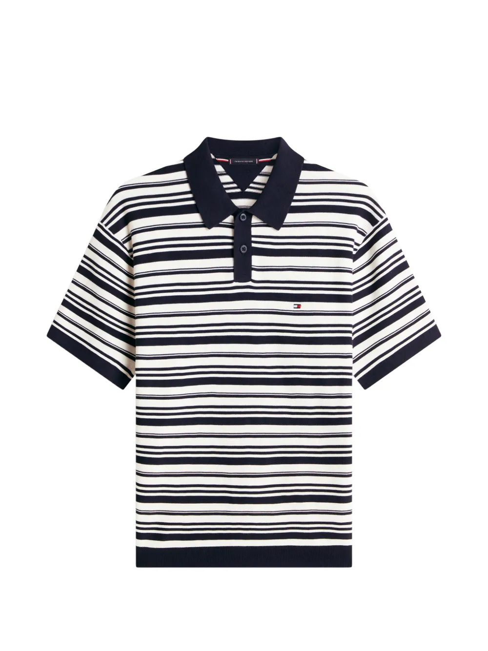 Tommy Hilfiger striped polo shirt - Blu