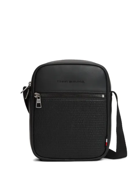 Tommy Hilfiger logo-lettering messenger bag