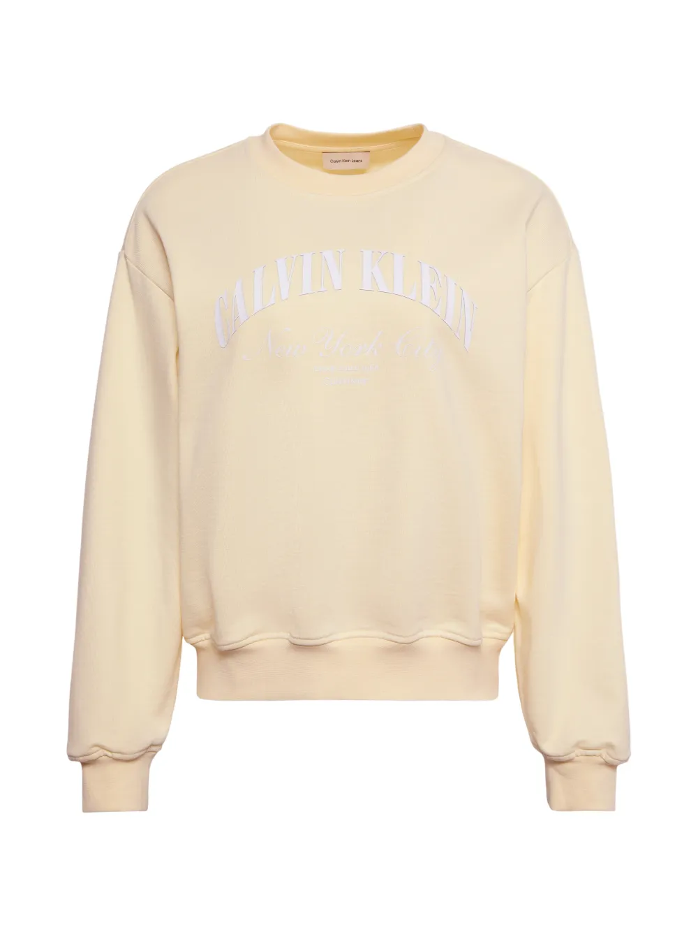 Calvin Klein Varsity-logo sweatshirt - Giallo