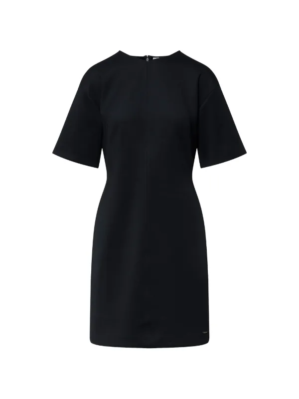 calvin klein black short dress Hoodie Mini Dress